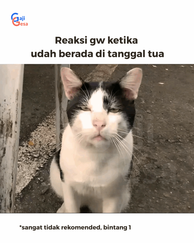 reaksi tanggal tua