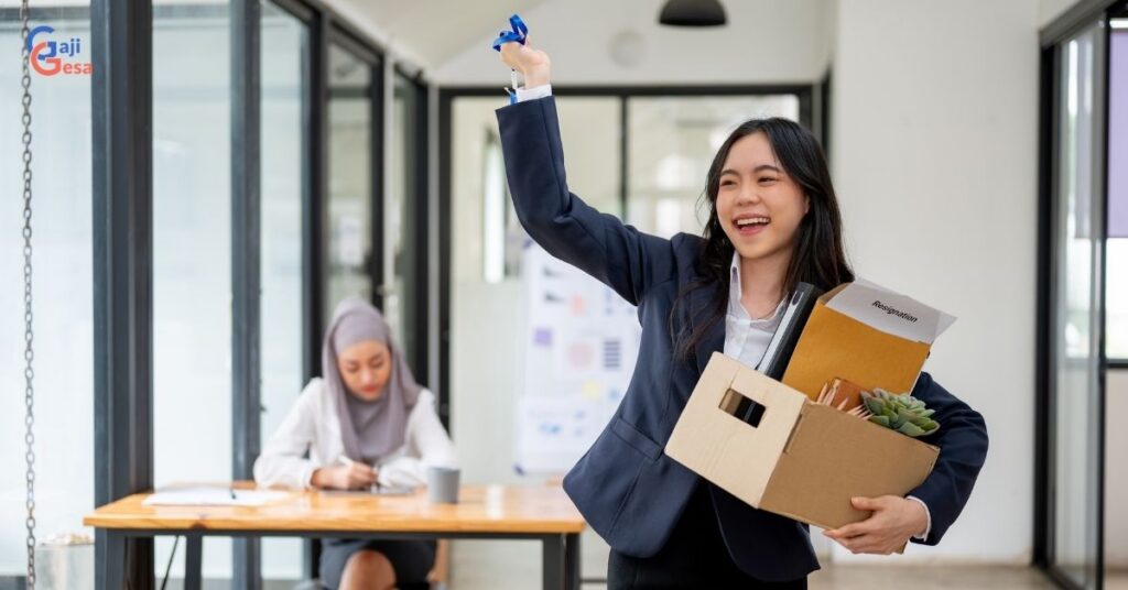 resign kerja mendadak